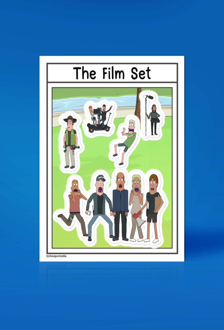 STICKERS | Film Set Behind The Scenes